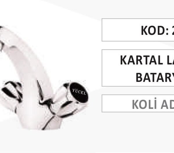 KARTAL LAVABO BATARYASI