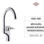 MİX KUĞU LAVABO BATARYASI YANDAN BORULU