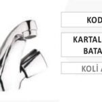KARTAL LAVABO BATARYASI