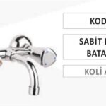 SABİT LAVABO BATARYASI