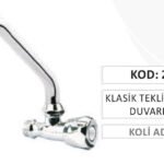 KLASİK TEKLİ BATARYA DUVARDAN