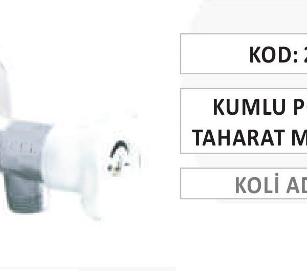 KUMLU POŞETLİ TAHARAT MUSLUĞU