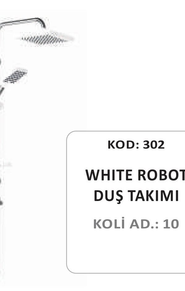 WHITE ROBOT DUŞ TAKIMI