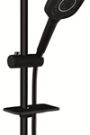 BORAL SOFT BLACK SÜRGÜLÜ DUŞ TAKIMI